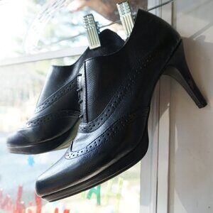 LifeStride Black Oxford Brogues style slim Hill for women